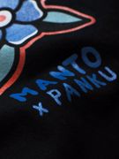 MANTO x Panku t-shirt RIP -black